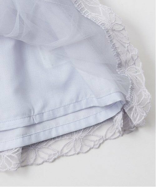 petit main / プティマイン Tシャツ | 【リンク】シアーペプラムドッキングT(キッズ) | 詳細17