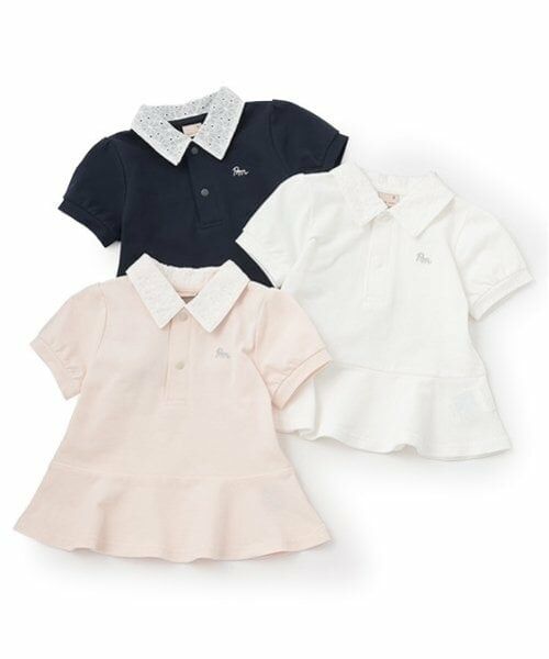petit main / プティマイン ポロシャツ | 【リンク】ペプラムポロシャツ(キッズ) | 詳細14