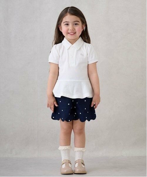 petit main / プティマイン ポロシャツ | 【リンク】ペプラムポロシャツ(キッズ) | 詳細2