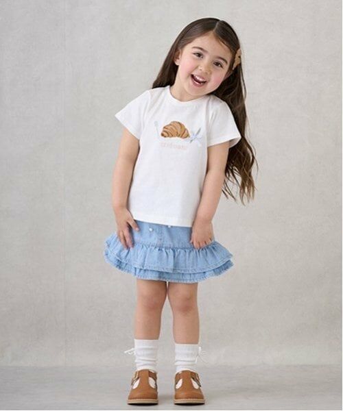 petit main / プティマイン Tシャツ | 【リンク】アソートモチーフTシャツ(キッズ) | 詳細8