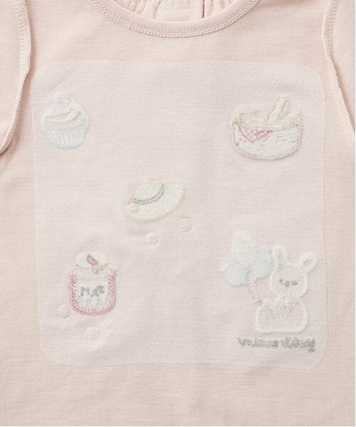 petit main / プティマイン Tシャツ | puputeteアップリケTシャツ | 詳細10