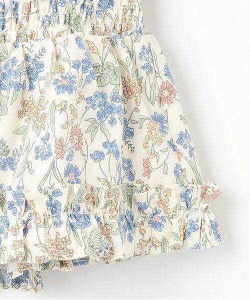 petit main / プティマイン Tシャツ | 【リンク】パフスリーブ柄チュニック(キッズ) | 詳細4