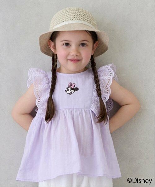 petit main / プティマイン Tシャツ | 【Disney】ミニー/フリルチュニック | 詳細10
