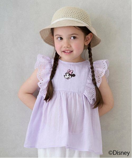 petit main / プティマイン Tシャツ | 【Disney】ミニー/フリルチュニック | 詳細11