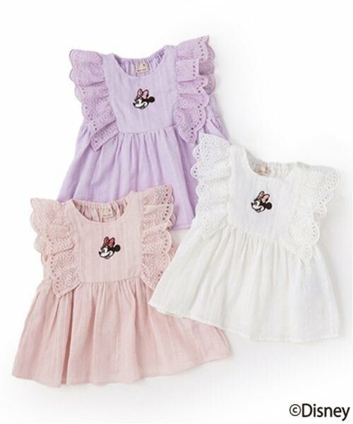 petit main / プティマイン Tシャツ | 【Disney】ミニー/フリルチュニック | 詳細25