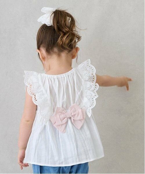 petit main / プティマイン Tシャツ | 【Disney】ミニー/フリルチュニック | 詳細3