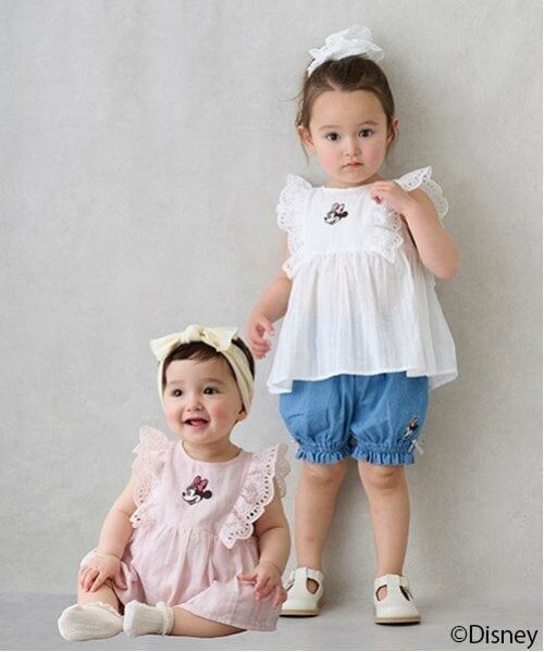 petit main / プティマイン Tシャツ | 【Disney】ミニー/フリルチュニック | 詳細8