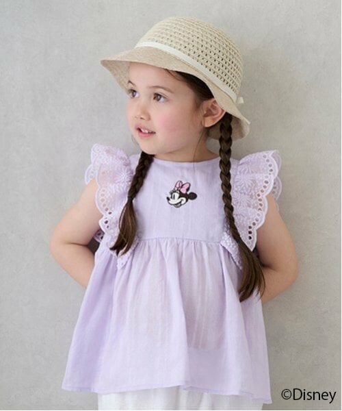 petit main / プティマイン Tシャツ | 【Disney】ミニー/フリルチュニック | 詳細9