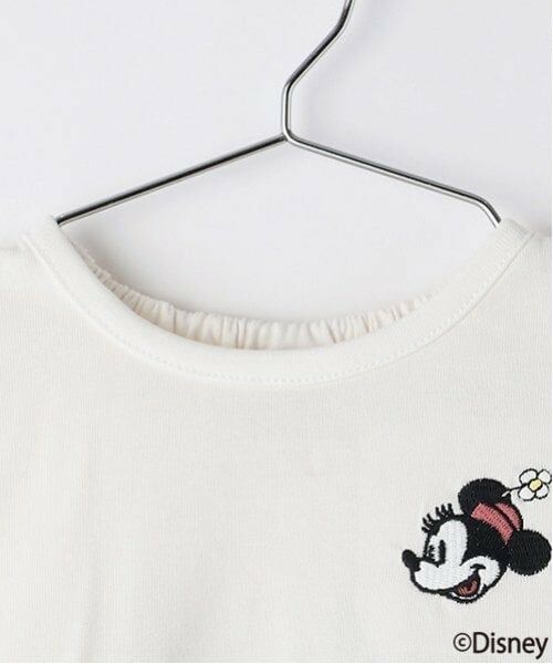 petit main / プティマイン Tシャツ | 【Disney】総柄ドッキングパフT | 詳細10