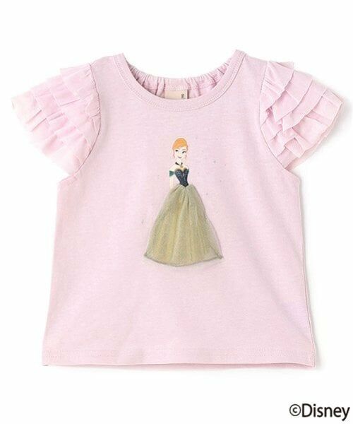 petit main / プティマイン Tシャツ | 【Disney】袖チュールグラフィックT | 詳細14