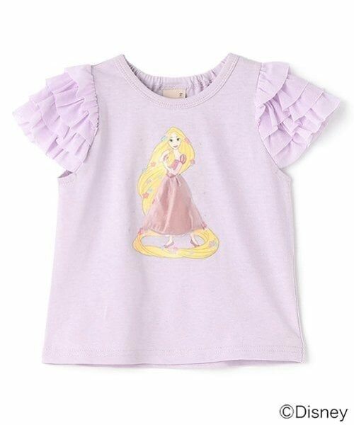 petit main / プティマイン Tシャツ | 【Disney】袖チュールグラフィックT | 詳細15