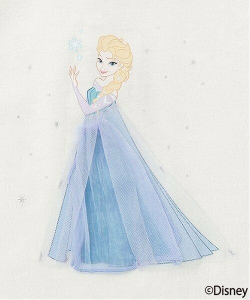 petit main / プティマイン Tシャツ | 【Disney】袖チュールグラフィックT | 詳細22