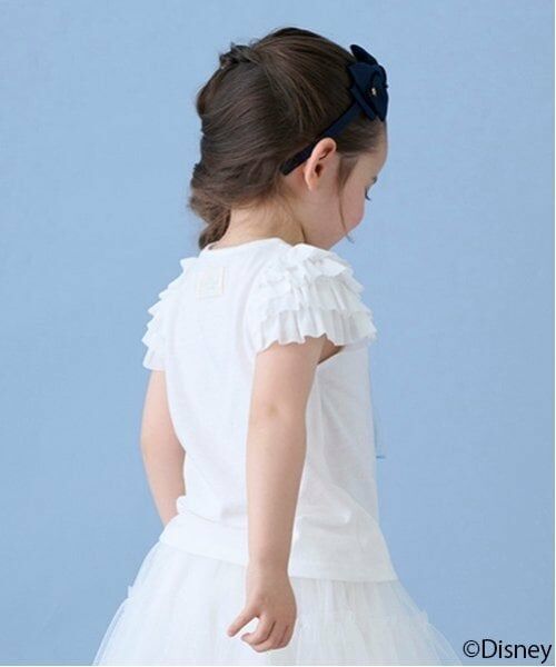 petit main / プティマイン Tシャツ | 【Disney】袖チュールグラフィックT | 詳細9