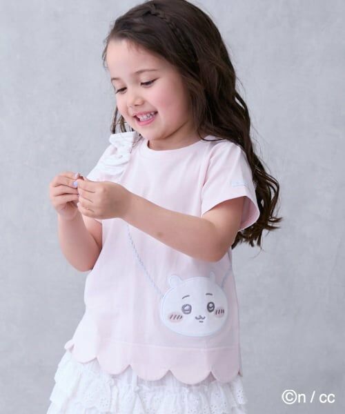 petit main / プティマイン Tシャツ | 【ちいかわ】ポシェット半袖T | 詳細1