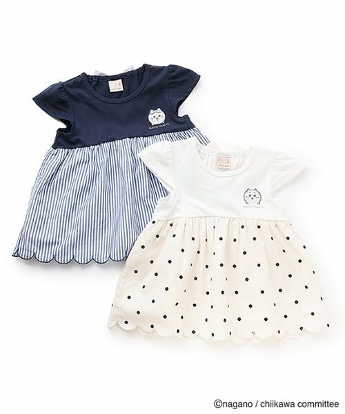 petit main / プティマイン Tシャツ | 【ちいかわ】ドッキングカットチュニック | 詳細17