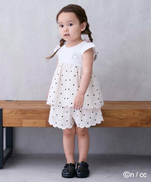 petit main / プティマイン Tシャツ | 【ちいかわ】ドッキングカットチュニック | 詳細3