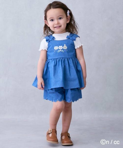 petit main / プティマイン シャツ・ブラウス | 【ちいかわ】刺しゅうペプラムブラウス | 詳細3