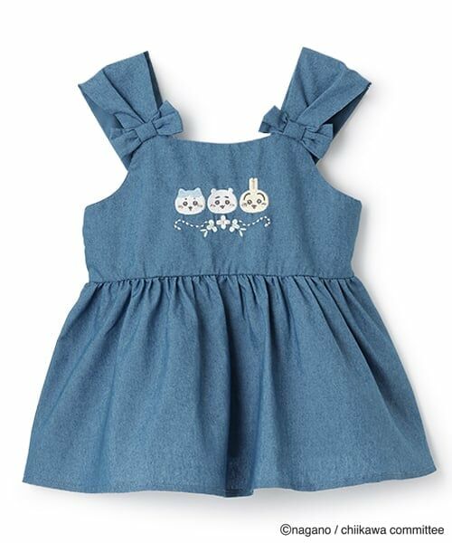 petit main / プティマイン シャツ・ブラウス | 【ちいかわ】刺しゅうペプラムブラウス | 詳細6