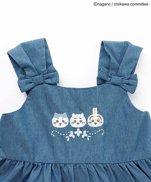 petit main / プティマイン シャツ・ブラウス | 【ちいかわ】刺しゅうペプラムブラウス | 詳細8