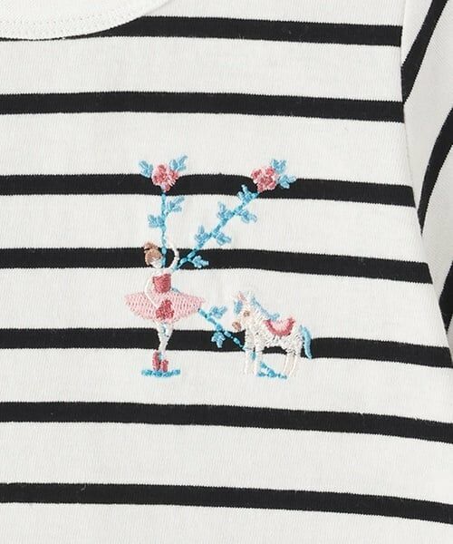 petit main / プティマイン Tシャツ | 【プティプラ】アルファベットTシャツ | 詳細14