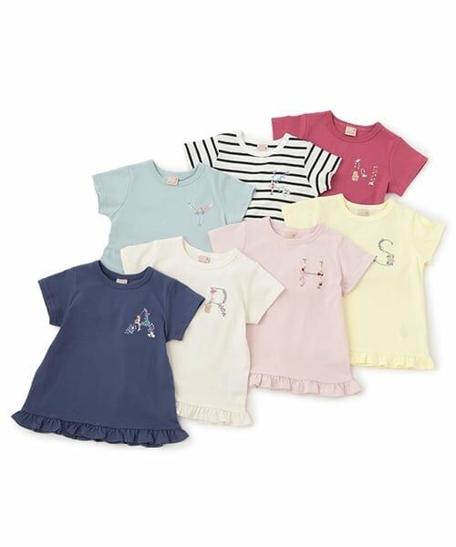 petit main / プティマイン Tシャツ | 【プティプラ】アルファベットTシャツ | 詳細19