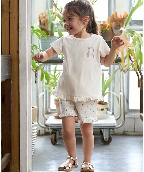 petit main / プティマイン Tシャツ | 【プティプラ】アルファベットTシャツ | 詳細4