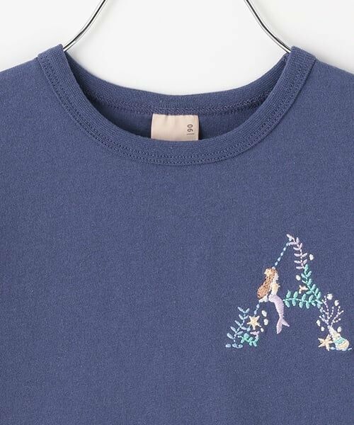 petit main / プティマイン Tシャツ | 【プティプラ】アルファベットTシャツ | 詳細7