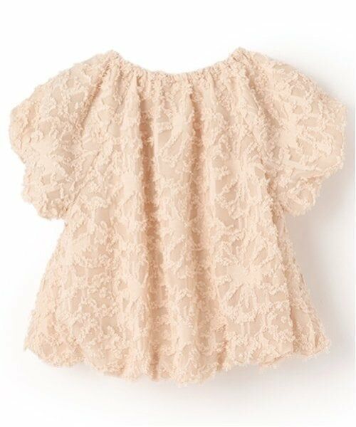 petit main / プティマイン シャツ・ブラウス | 【リンク】ジャガードバルーンブラウス(キッズ) | 詳細8