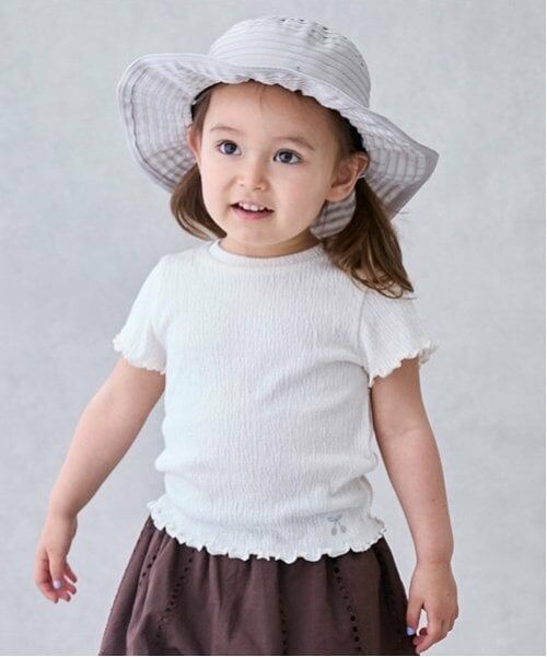 petit main / プティマイン Tシャツ | 【GOODPRICE】楊柳Tシャツ（アイボリー）