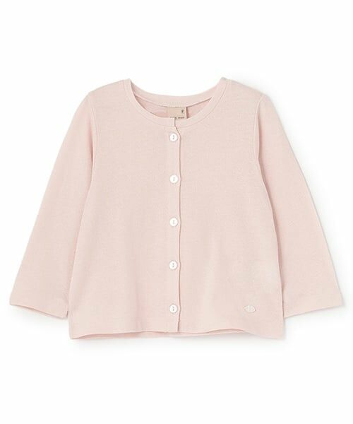 petit main / プティマイン カーディガン・ボレロ | 【UVカット/接触冷感】カーディガン（ライト ピンク）