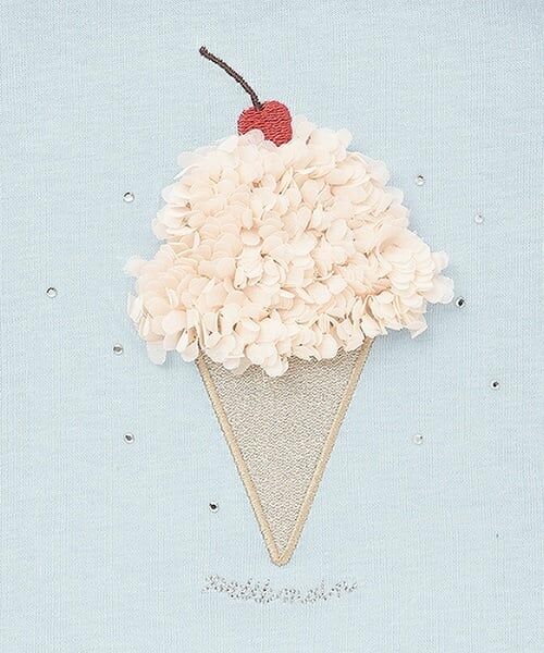 petit main / プティマイン Tシャツ | 【防汚/リンク】キラキラモチーフTシャツ | 詳細11