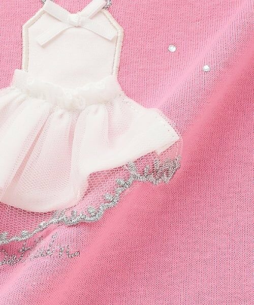 petit main / プティマイン Tシャツ | 【防汚/リンク】キラキラモチーフTシャツ | 詳細18