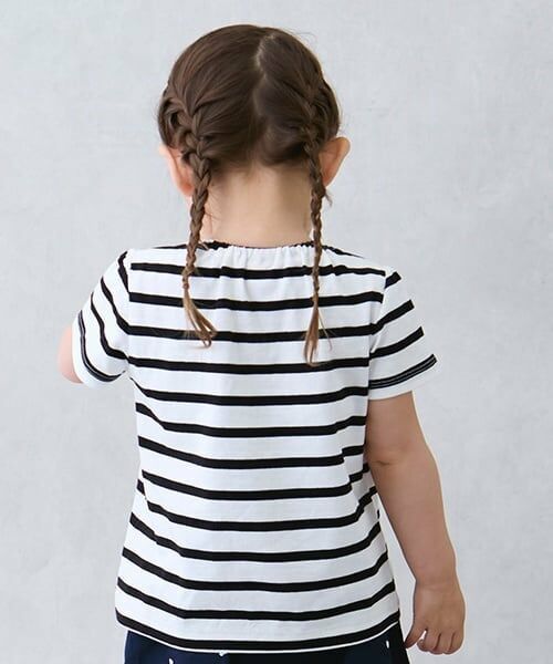 petit main / プティマイン Tシャツ | 【防汚/リンク】キラキラモチーフTシャツ | 詳細2