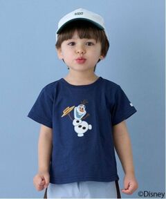 petit main / プティマイン Tシャツ | 【Disney】オラフアップリケTシャツ