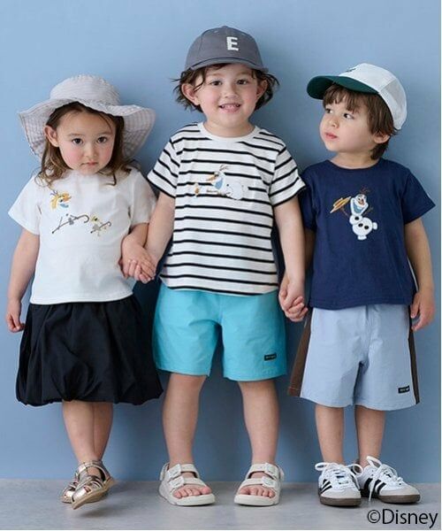 petit main / プティマイン Tシャツ | 【Disney】オラフアップリケTシャツ | 詳細12