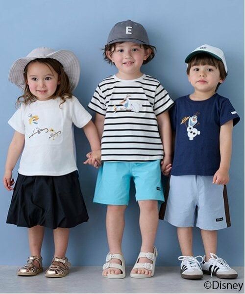 petit main / プティマイン Tシャツ | 【Disney】オラフアップリケTシャツ | 詳細13