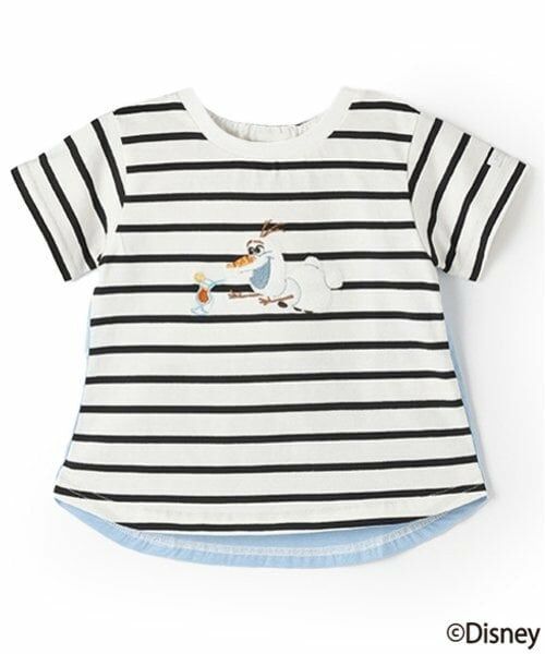 petit main / プティマイン Tシャツ | 【Disney】オラフアップリケTシャツ | 詳細16