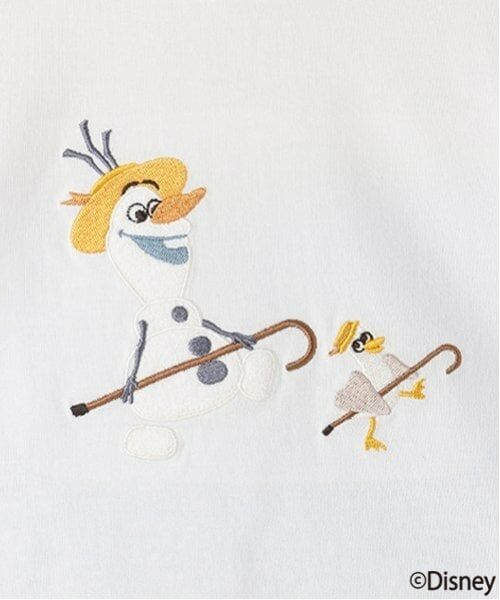 petit main / プティマイン Tシャツ | 【Disney】オラフアップリケTシャツ | 詳細19