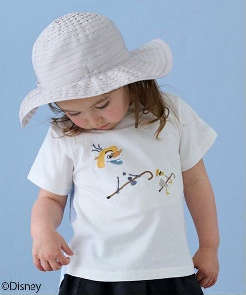 petit main / プティマイン Tシャツ | 【Disney】オラフアップリケTシャツ | 詳細2