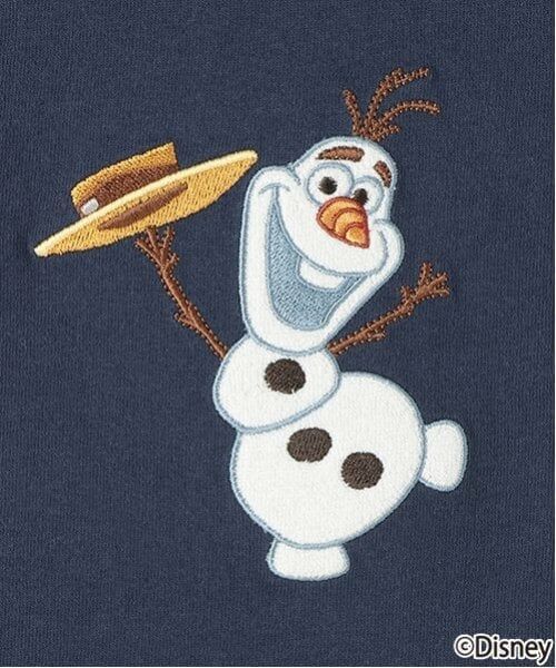 petit main / プティマイン Tシャツ | 【Disney】オラフアップリケTシャツ | 詳細21
