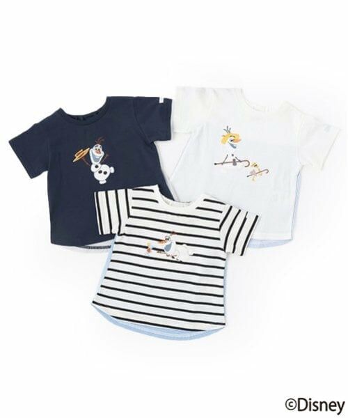 petit main / プティマイン Tシャツ | 【Disney】オラフアップリケTシャツ | 詳細29