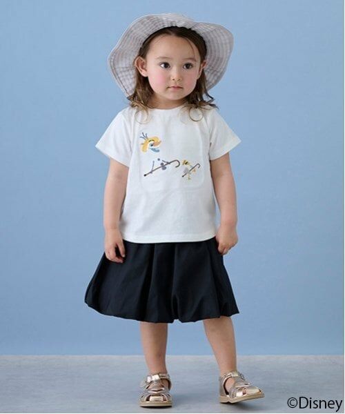 petit main / プティマイン Tシャツ | 【Disney】オラフアップリケTシャツ | 詳細4