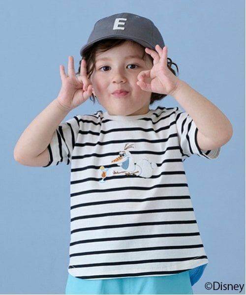 petit main / プティマイン Tシャツ | 【Disney】オラフアップリケTシャツ | 詳細9