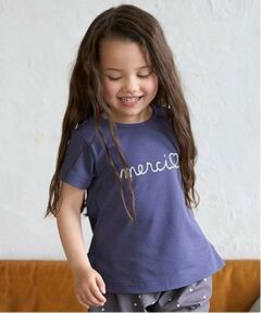 petit main / プティマイン Tシャツ | 【水陸両用】ロゴ刺しゅうTシャツ(キッズサイズ)