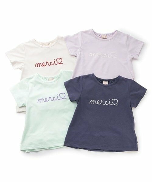 petit main / プティマイン Tシャツ | 【水陸両用】ロゴ刺しゅうTシャツ(キッズサイズ) | 詳細13