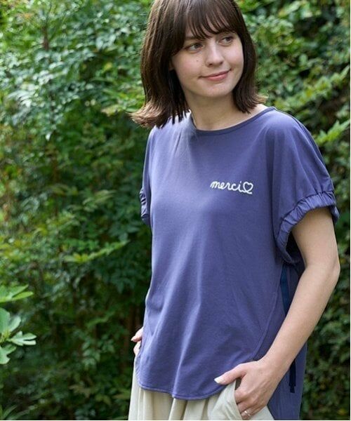 petit main / プティマイン Tシャツ | 【水陸両用】ロゴ刺しゅうTシャツ(キッズサイズ) | 詳細5