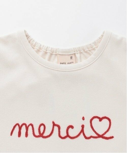 petit main / プティマイン Tシャツ | 【水陸両用】ロゴ刺しゅうTシャツ(キッズサイズ) | 詳細7