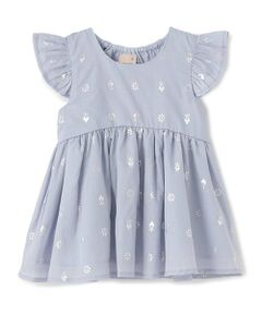 petit main / プティマイン Tシャツ | 【リンク】箔プリントチュニック(キッズ)