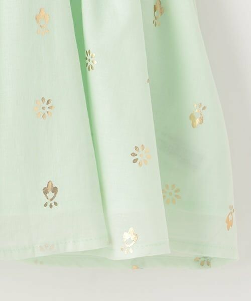 petit main / プティマイン Tシャツ | 【リンク】箔プリントチュニック(キッズ) | 詳細11