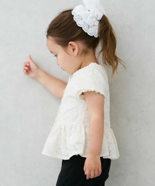petit main / プティマイン カーディガン・ボレロ | 【リンク】レースカーディガン(キッズ) | 詳細1